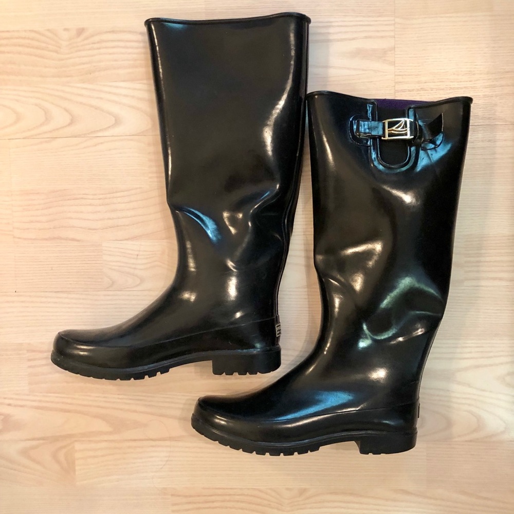 Sperry Top-Sider Pelican Too Rain Boots - Size 8